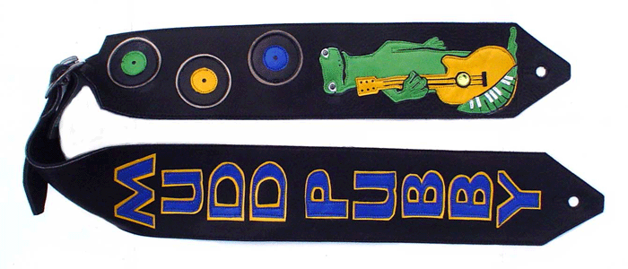 bob lawler custom guitar strap