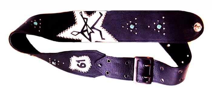 steve azar custom guitar strap