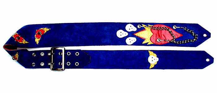 Day of the Dead guitar strap