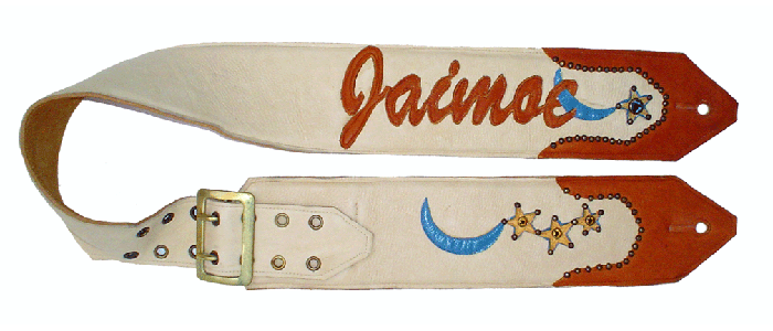 Jaimoe custom guitar strap