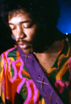 Jimi Hendrix guitar strap