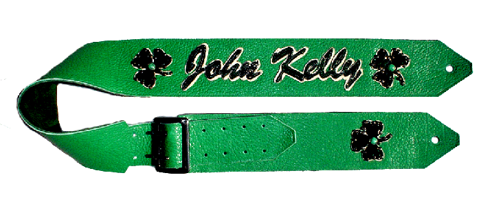 shamrock guitar strap