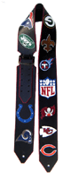 NFL guitar strap