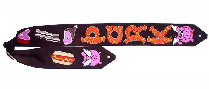 pork custom guitar stap