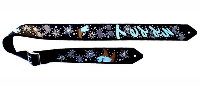 teddy custom guitar strap