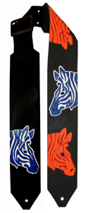 Cappiello's Zebras Guitar Strap