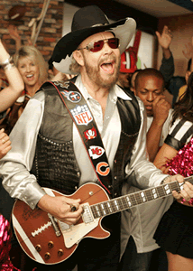 Hank Williams Jr Custom Guitar Strap