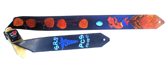 KOKOPELLI CUSTOM GUITAR STRAP