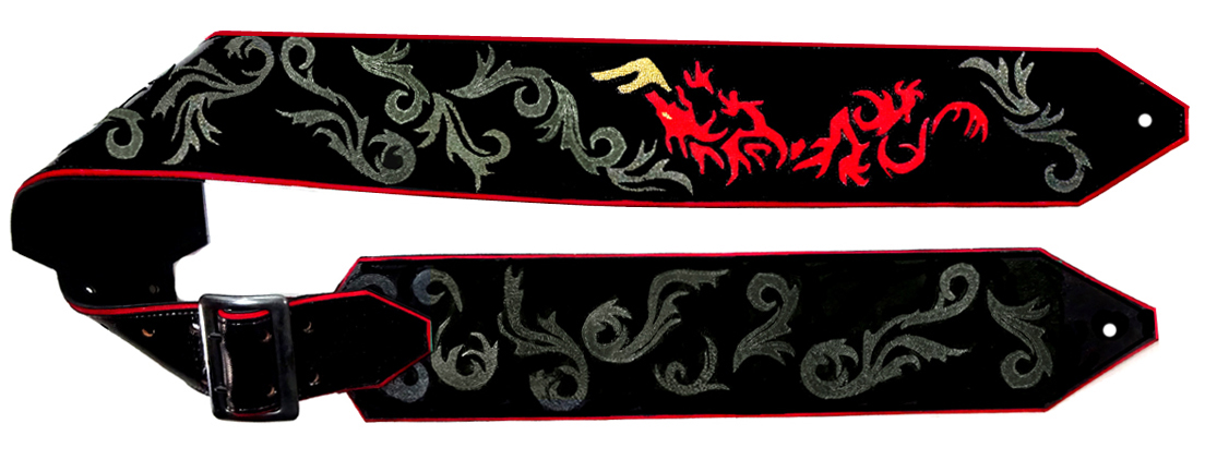 Dragon Custom Guitar Strap