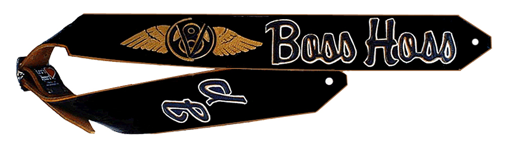 BOSS HOSS CUSTOM GUITAR STRAP