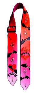 Bats Custom Guitar Strap