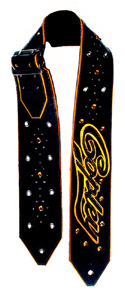 Custom Name Guitar Strap Copley
