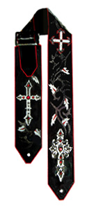 Crosses Custom Guitar Strap