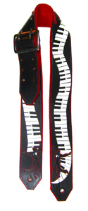 Piano Keyboard Custom Guitar Strap