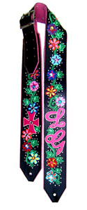 Custom Name Guitar Strap Custom Name Guitar Strap Ivy
