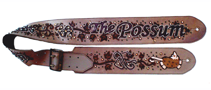 george jones custom guitar strap