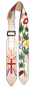 GRAM PARSONS NUDIE SUIT GUITAR STRAP 4