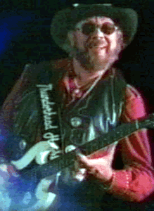 Hank Williams Jr Custom Guitar Strap