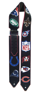 NFL Custom Guitar Strap