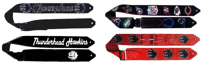 Hank Williams Jr Custom Guitar Straps