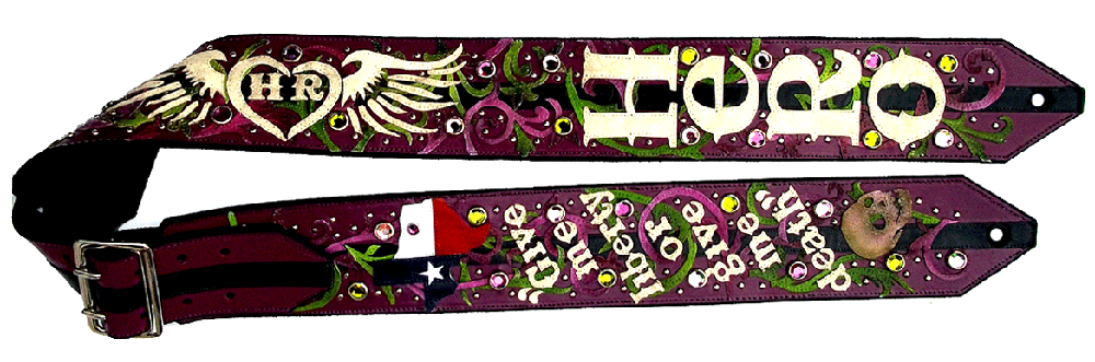 Heather Roberts Hero Custom Guitar Strap