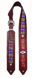 Custom Name Guitar Strap Custom Name Guitar Strap