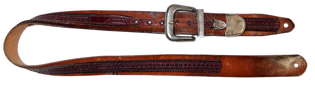 GRANDPA'S BELTS CUSTOM GUITAR STRAP