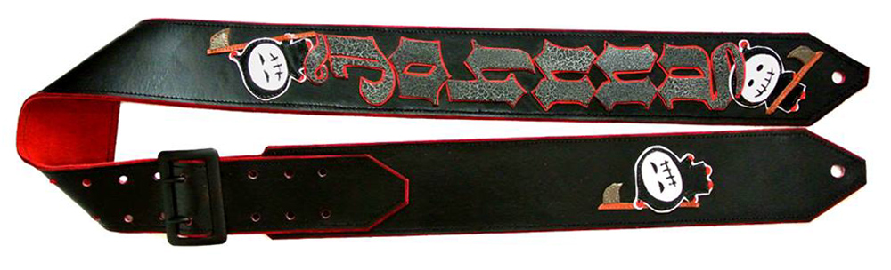 Grim Reaper Custom Guitar Strap