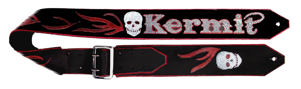 CUSTOM GUITAR STRAP WITH NAME