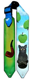 Magritte Custom Guitar Strap