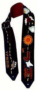 Custom Name Guitar Strap