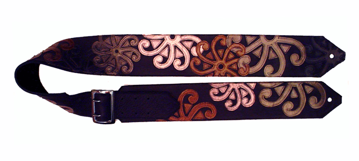 tattoo custom guitar strap