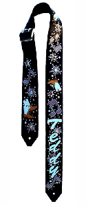 Custom Name Guitar Strap Custom Name Guitar Strap Teddy Berge