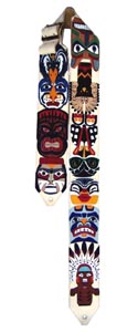 Totem Pole Guitar Strap