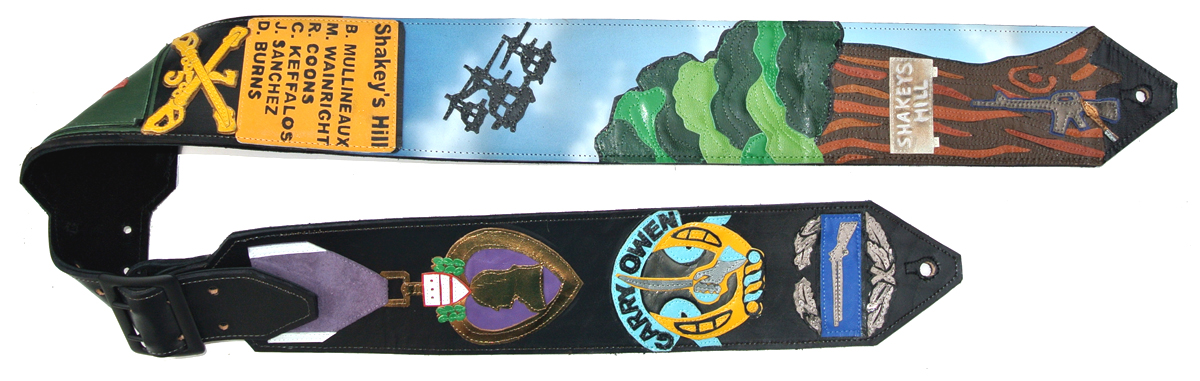 War Hero Custom Guitar Strap